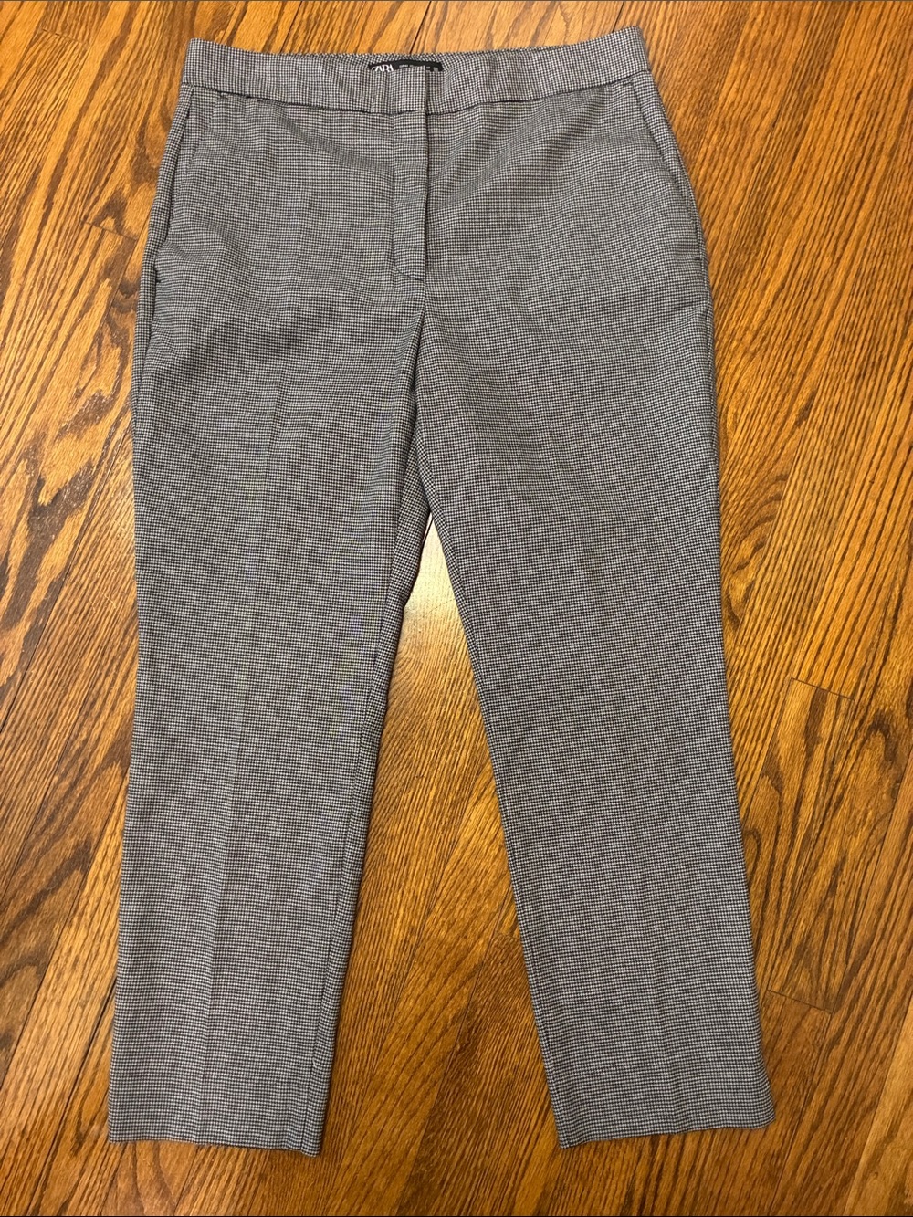 Zara black Gray Dress Pants size 10
